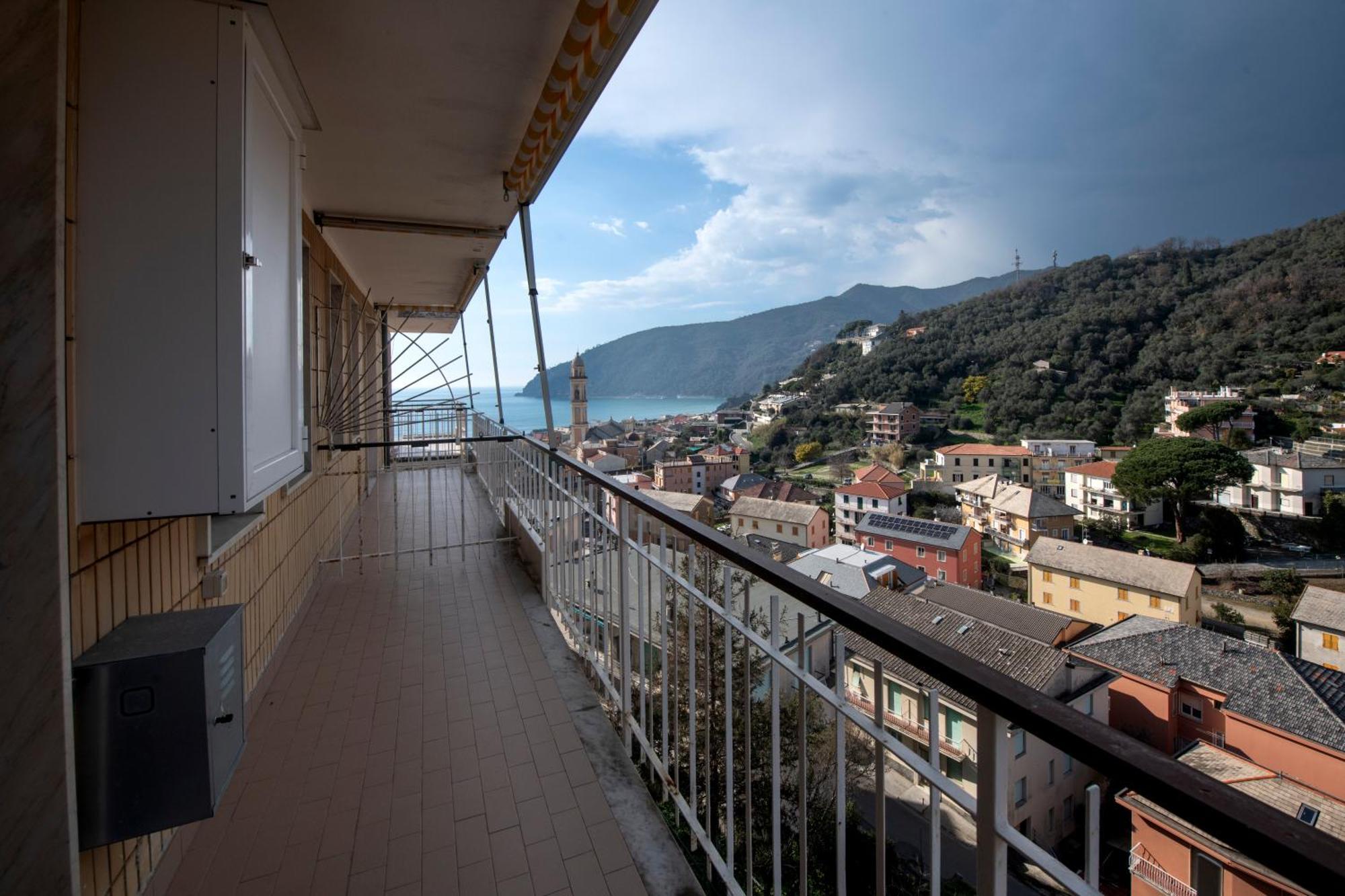 239 - Casa Del Sole Vista Mare Moneglia - 5Minuti A Piedi Dal Mare - Parcheggio Privato Apartment Екстериор снимка