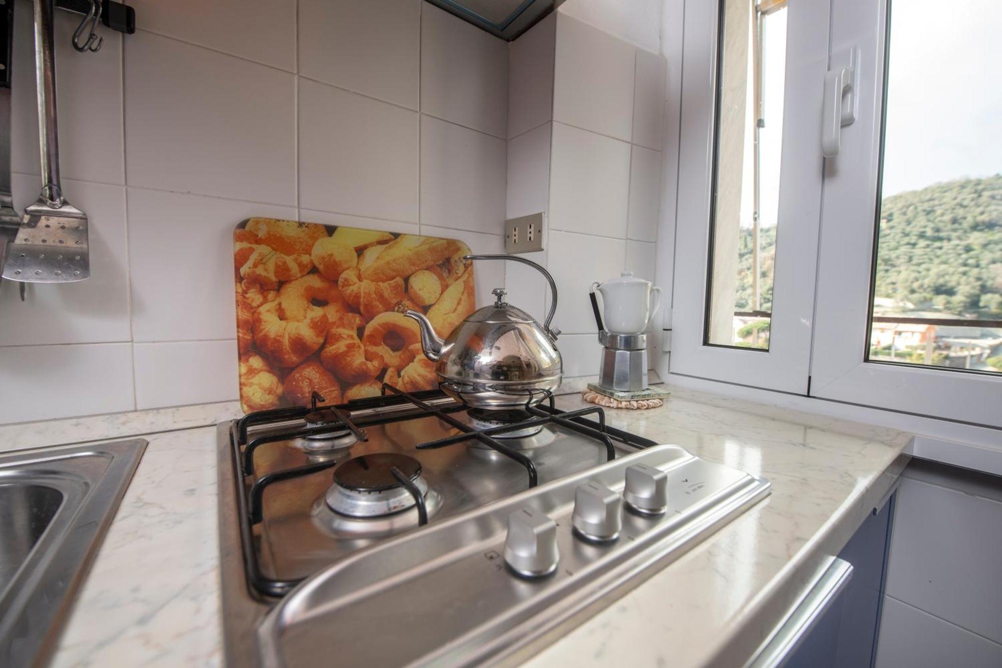 239 - Casa Del Sole Vista Mare Moneglia - 5Minuti A Piedi Dal Mare - Parcheggio Privato Apartment Екстериор снимка