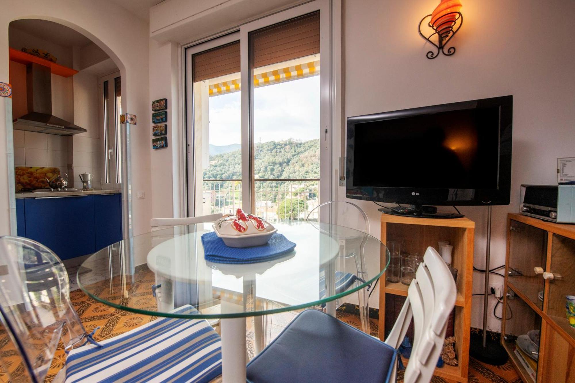 239 - Casa Del Sole Vista Mare Moneglia - 5Minuti A Piedi Dal Mare - Parcheggio Privato Apartment Екстериор снимка